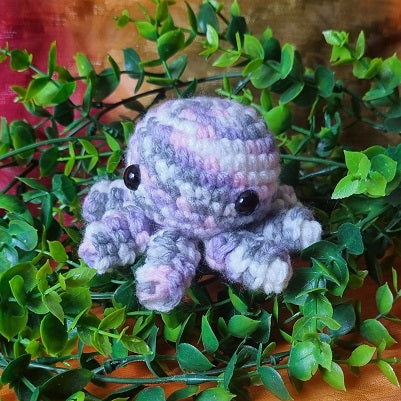 Purple- Pink Octopus - (ID: sox13)