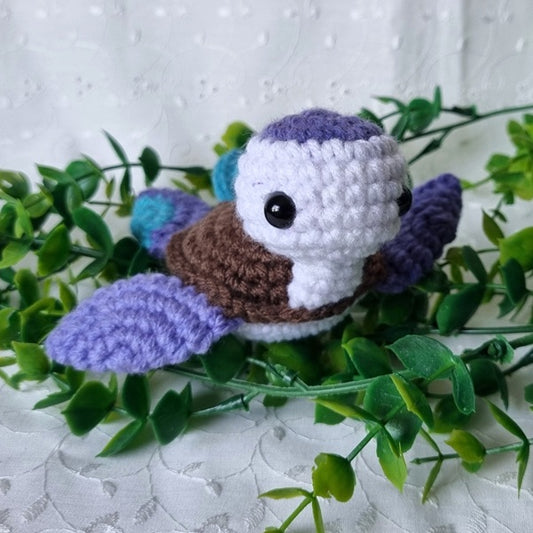 Purple-Blue Turtle – (ID:  sox2)