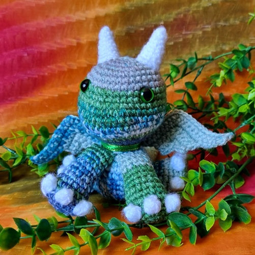 Blue-Green Winged Dragon – (ID:  sox5)