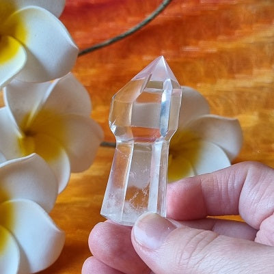 Clear Quartz Polished Sceptre - (ID: crp75)