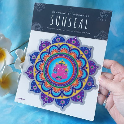 Ganesha – Sunseal Mandala Decal – (ID: man3)
